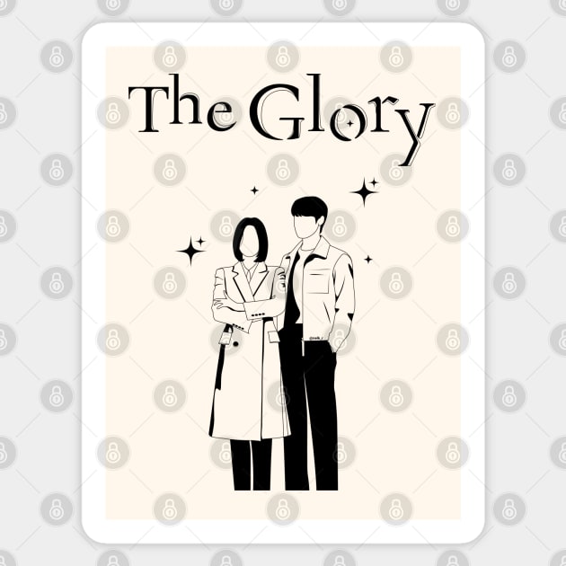 The Glory kdrama Sticker by nelkrshop